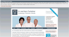 Desktop Screenshot of dr.tschebiner.de